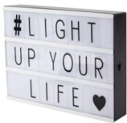 (7D) 6x Cinema Light Box. 4x Paladone Call Of Duty Epic Six Pack Light RRP £25 Each. 2x Construct