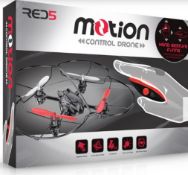(7N) Lot RRP £800. Approx 32x Red5 Motion Control Drone RRP £24.99 Each. (Red Colour). (Units Have