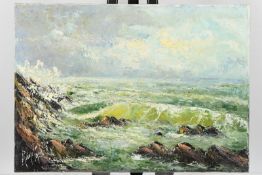 Original Oil on Canvas by Rudolfo Lufelli
