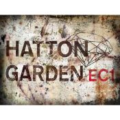 Hatton Garden Retro- Iconic London Street Signs