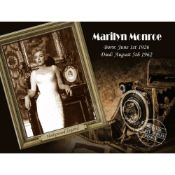 Marilyn Monroe Golden Age Of Hollywood Metal Art