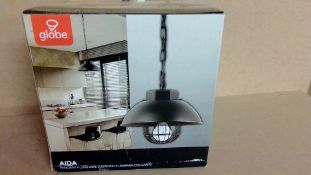 GLOBE AIDA pendent oil rubbed bronze finish