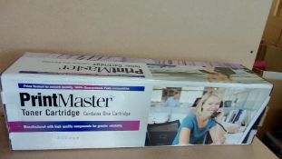 A selection of 10 print master cartridges