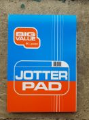 672 pc x A4 jotter pads