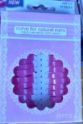 10 Packs of Nail Polish Plastic Curve Templates.