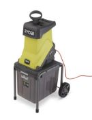(6N) 2x Ryobi Items. 1x 2500W Shredder RRP £169. 1x 1800W High Pressure Washer RRP £139.99.
