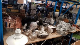 (2H) Contents Of Bay – Mixed Ex-Display Ceiling Lighting. (Approx 20x Items).