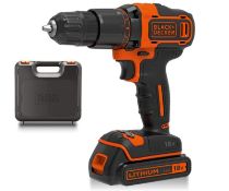 (5F) 5x Power Tool Items. 2x Black & Decker BCD700S 18V Hammer Action 2 Gear Screwdriver With Kit C