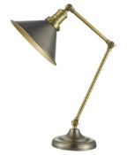 (2B) 5x Lighting Items. 1x The Lighting Studio Vintage Task Lamp. 1x The Lighting Studio Mercury 5