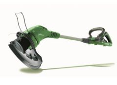 (5C) 3x Ex-Display Garden Tools. 1x Powerbase Corded Electric Grass Trimmer RRP £45. 1x Bosch Hedge