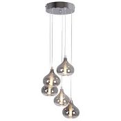 (5F) 9x Lighting Items. 1x Verve Design Reuben Pendant. 1x The Lighting Studio Lola 3 Light Semi Fl