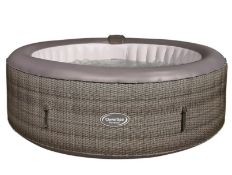 (2D) RRP £580. CleverSpa Florence 6 Person Hot Tub. Raw, Unchecked Item. (Please Note Lot Comes In
