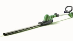 (5B) 4x Powerbase Items. 2x 41cm 20V Cordless Pole Hedge Trimmer RRP £99 Each (When Complete). 1x 4