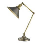 (5H) 6x Lighting Items. 1x The Lighting Studio Vintage Task Lamp. 2x Light Boutique Regan 5 Light G