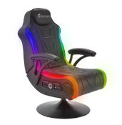 RRP £299.9. X Rocker Monsoon RGB 4.1 Audio Pedestal. 30 Different Lighting Programmes. 4.1 Surround