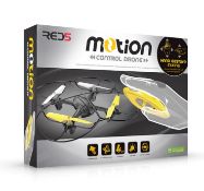 (7K) Lot RRP £360. 12x Red5 Motion Control Drone RRP £30 Each. (7x Yellow/Black, 5x Blue/Black). (