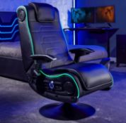 RRP £289.99. X Rocker Evo Pro Neo Fibre 4.1 Pedestal. Featuring A Side-Lit LED Surround With Single