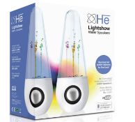 (7C) Lot RRP £395. 17x Items. 5x He Wireless Lightshow Water Speakers RRP £20 Each. 1x He Aqua Spe