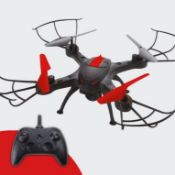 (7K) Lot RRP £165. 5x Items. 2x Red5 RC Camera Drone RRP £45 Each (1x Red/Black, 1x Yellow/Black).