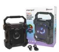(R8) Loyt RRP £100. 3x Items. 1x Tempo WDS 169 Bluetooth Speaker RRP £25. 1x iDance Typhoon 101 MK2