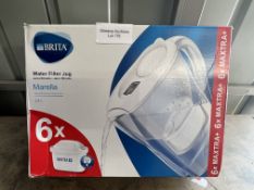 BRITA Marella fridge water filter jug White. 2.4L. RRP £29.99 - GRADE U