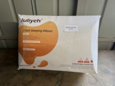 Juliyeh Pillows 2 Pack, Hotel Bed Pillows for Side/ Back/Stomach Sleepers. RRP £34.99 - GRADE U