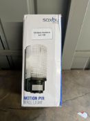 Saxby Motion PIR Outdoor Automatic PIR Security Light. RRP £44.99 - GRADE U
