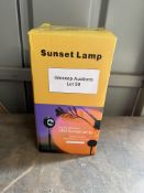 OFFICIAL SUNSET PROJECTOR LAMP. RRP £74.99 - GRADE U