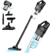 Oneday Cordless Vacuum Cleaner Rechargeable Handheld Vacuum Cyclonic Suction. RRP £50.00 - GRADE U