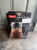 Bodum CHOCOLATIERE Chocolate jug, 1.0 l, 34 oz. RRP £39.99 -GRADE U