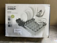 Joseph Joseph Connect Adjustable 3-Piece Dishrack. RRP £35 - GRADE U