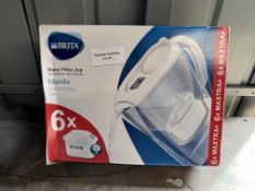 BRITA Marella fridge water filter jug White. 2.4L. RRP £29.99 - GRADE U