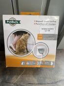 PetSafe Staywell Classic 4 Way Locking Cat Flap - White. RRP £22.00 - GRADE U