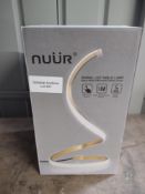 Stylish Spiral LED Table Lamp 3. RRP £24.99 - GRADE U