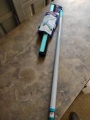 Leifheit Supra Rubber Broom with Telescopic Handle. RRP £20.00 - GRADE U