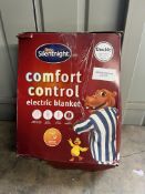 Silentnight Comfort Control Electric Blanket - Double. RRP £34.99 - GRADE U