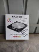 Salter Electronic Kitchen Scales. RRP £19.99 - GRADE U