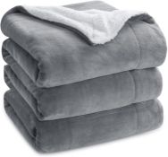 Fleece Electric Heated Throw. RRP £54.99 - GRADE U