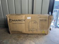 Marcy Folding Fitness Trampoline and Rebounder. RRP £69.99 - GRADE U