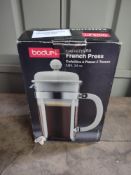Bodum 8-Cup Cafetiere - Black. RRP £29.99 - GRADE U