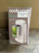 Cookworks Can Opener - White. RRP £25.95 - GRADE U