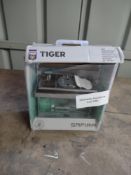 Tiger Caddy Toilet Roll Holder with Shelf. RRP £49.99 - GRADE U