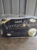 Comfortzone Hollowfibre Support Walled Pillow. RRP £14.99 - GRADE U