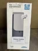Automatic Soap Dispenser. RRP £21.99 - GRADE U