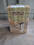 KitchenCraft World of Flavours Italian Stainless Steel Parmesan Grater. RRP £27.99 - GRADE U