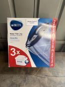 BRITA Marella fridge water filter jug White. 2.4L. RRP £29.99 - GRADE U