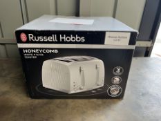 RUSSELL HOBBS Inspire 24380 4-Slice Toaster. RRP £52.99 - GRADE U