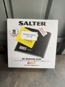 Salter Arc Digital ABS Platform Kitchen Scales. RRP £14.99 - GRADE U