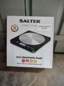 Salter Electronic Kitchen Scales. RRP £19.99 - GRADE U
