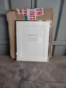 Deluxe metal frame 6x8 inch. RRP £16.99 - GRADE U